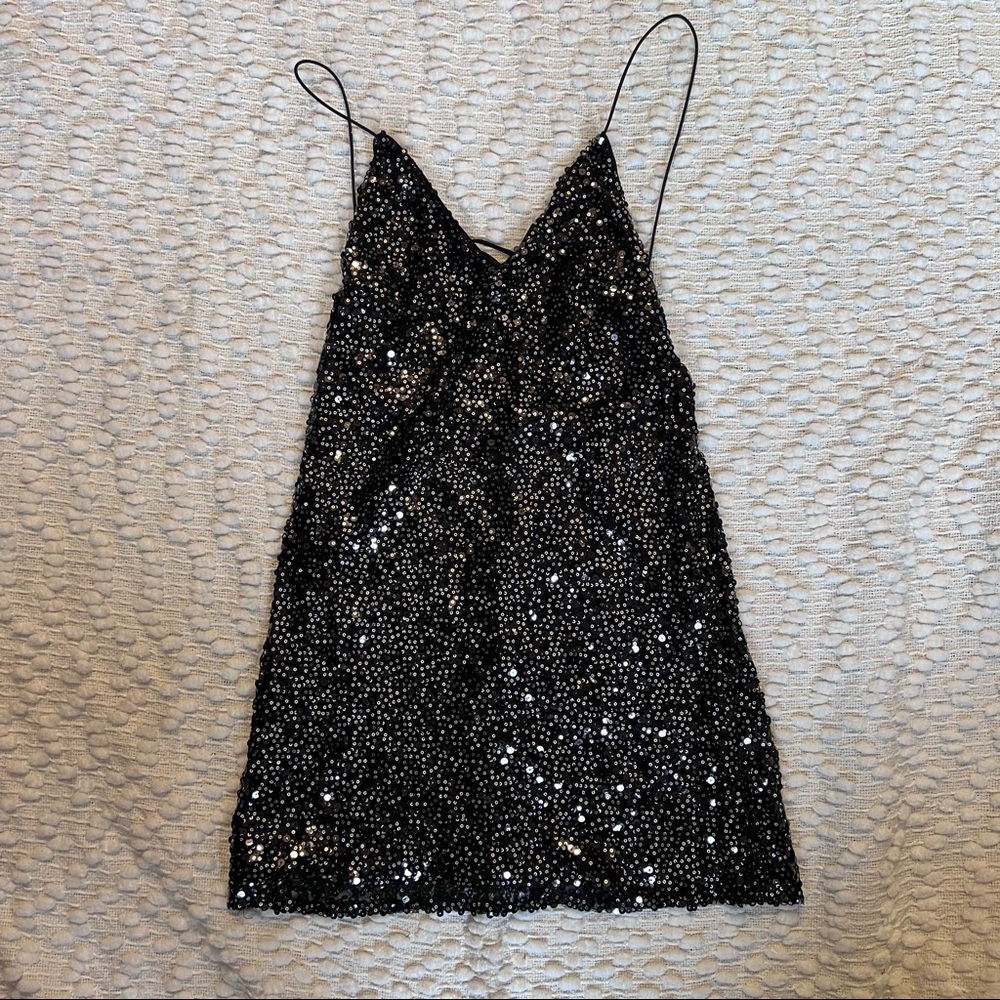 Lulus sequin dress